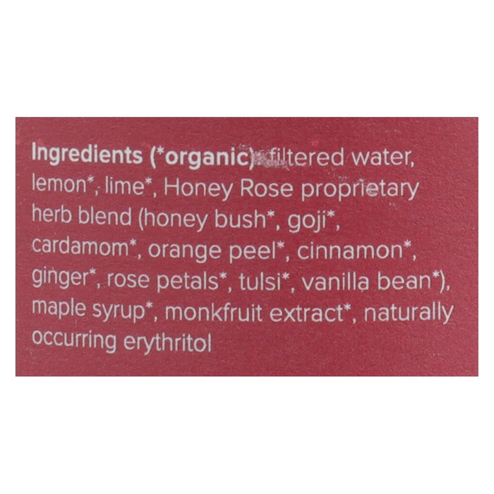 Goldthread Honey Rose Herbal Tonic (Pack of 6 - 12 Fl. Oz.) - Soothes and Relieves