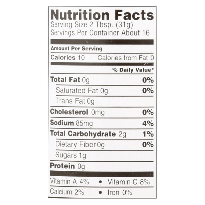 Green Mountain Gringo Medium Garlic Salsa, 16 Oz (Case of 12)