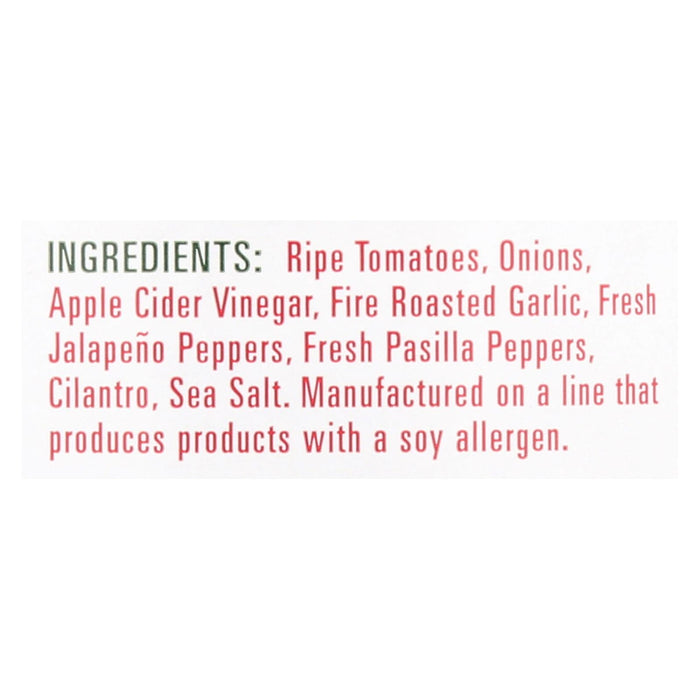 Green Mountain Gringo Medium Garlic Salsa, 16 Oz (Case of 12)