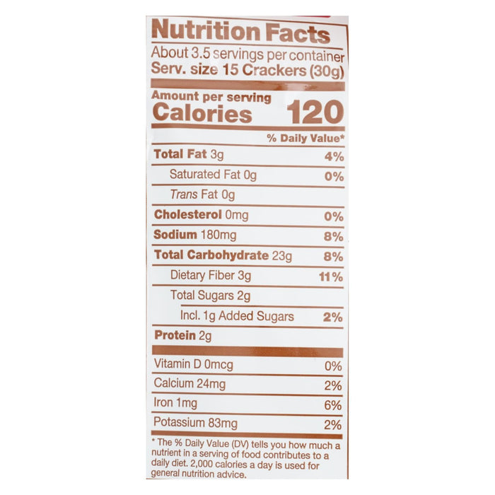 Crunchmaster White Cheddar Multigrain Crackers (Pack of 12 - 4 Oz.)