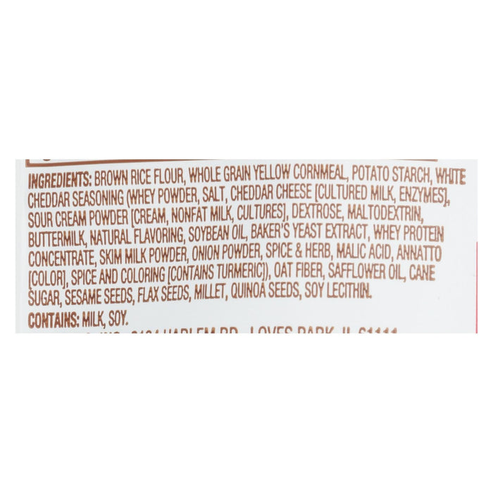 Crunchmaster White Cheddar Multigrain Crackers (Pack of 12 - 4 Oz.)