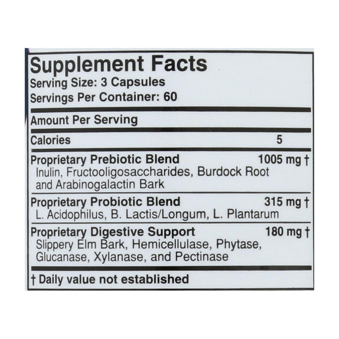 Health Plus Prebiotic Formula Colon Cleanse Max: 180 Capsules