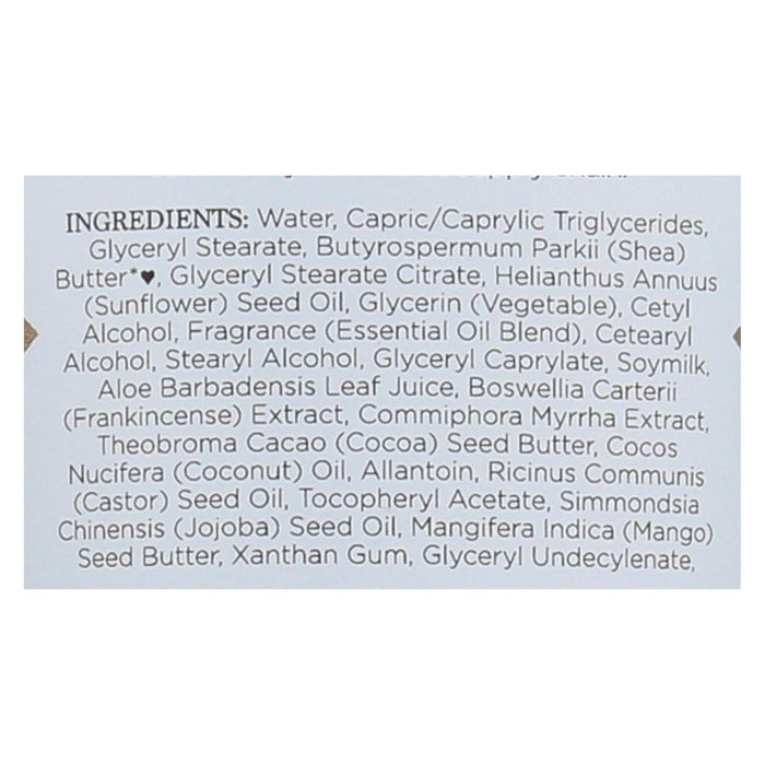 Nubian Heritage Nourishing Raw Shea & Frankincense Hand Cream (4 Oz.)