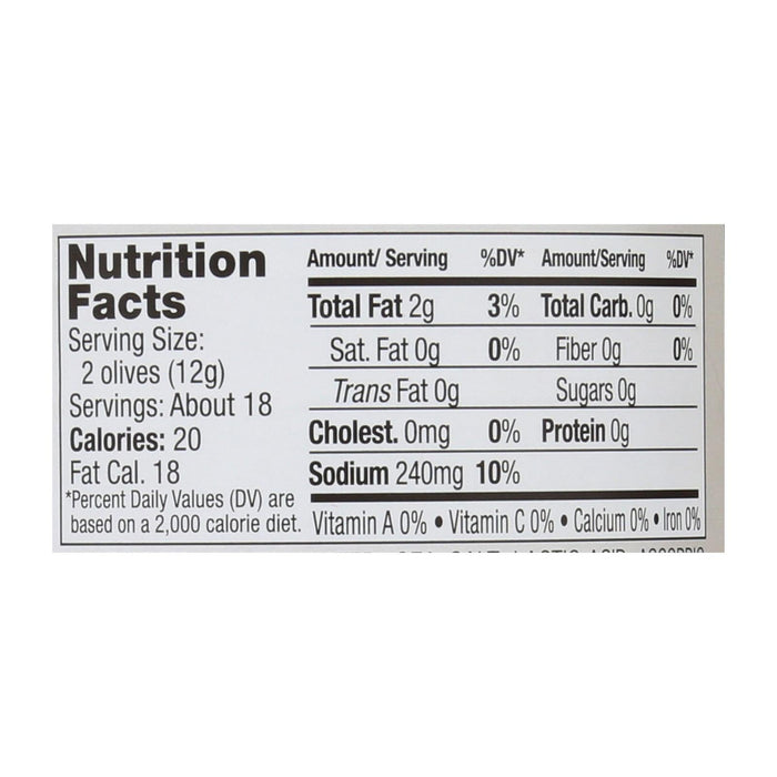 Jeff's Castelvetrano Olives, Premium European Quality (Pack of 6 - 7.5 Oz.)