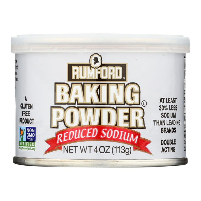 Rumford Baking Powder, Low Sodium, 4 Oz. (Pack of 24)