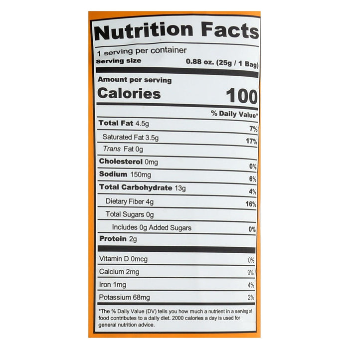 Lesser Evil Organic Popcorn, Buddha Bowl Foods, Pack of 18, .88 Oz. Each