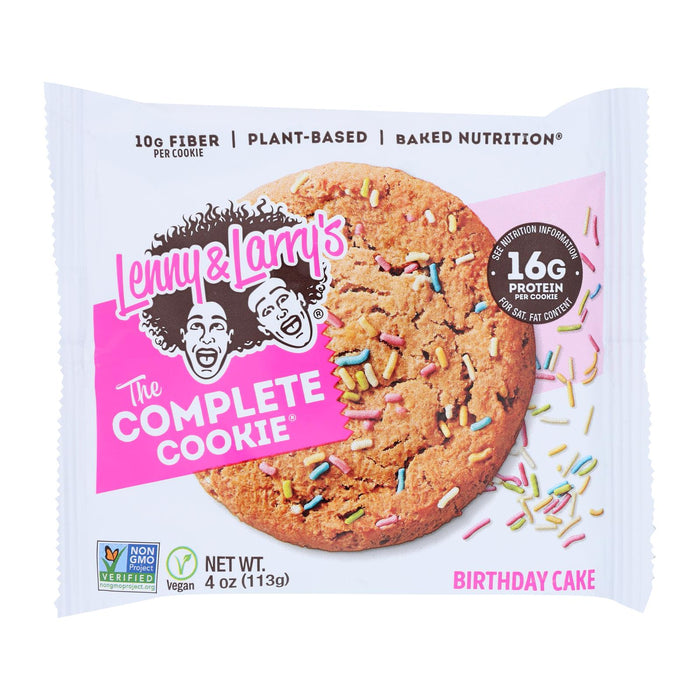 Lenny & Larry's Complete Cookie Birthday Cake (12 - 4 Oz. Packs)