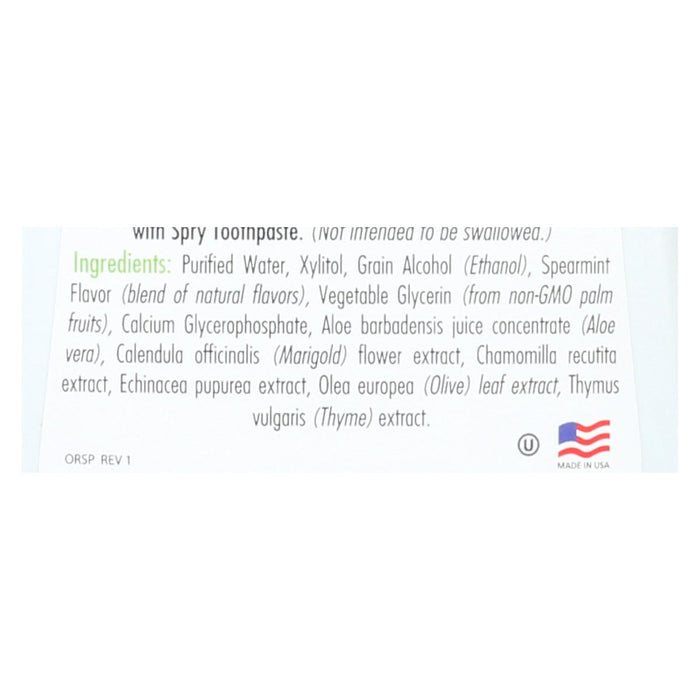 Spry Spearmint Oral Rinse (16 Fl Oz)