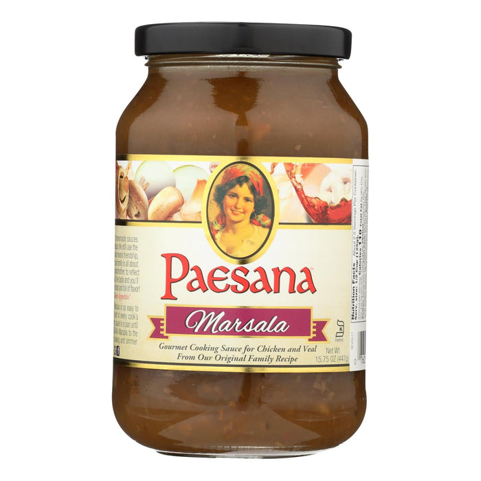 Paesana Cooking Marsala Sauce Case Pack (15.75 oz. x 6)