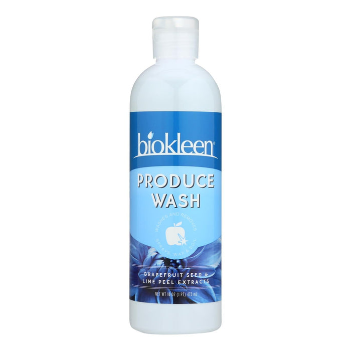 Biokleen Produce Wash Concentrate, 6 Pack of 16 Fluid Ounces