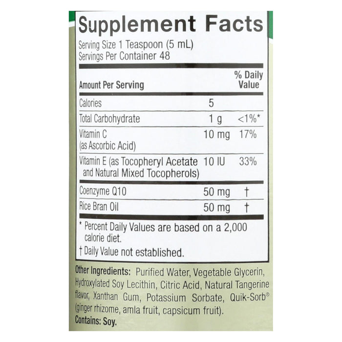 Nature's Answer - Liquid Coenzyme Q10 - Heart Health Support - 8 Fluid Ounces