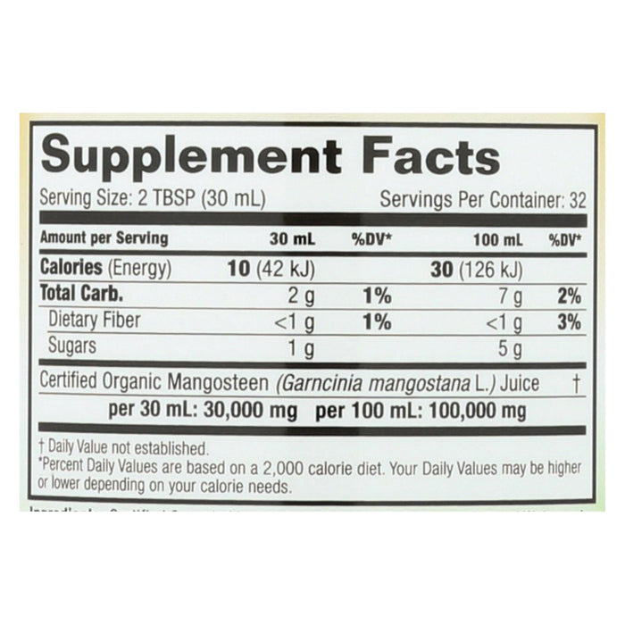 Organic Health Mangosteen Gold by Dynamic Health (32 Fl Oz)