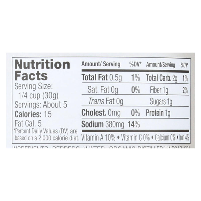 Jeff's Natural Hot Cherry Pepper, 6 Pack, 12 oz