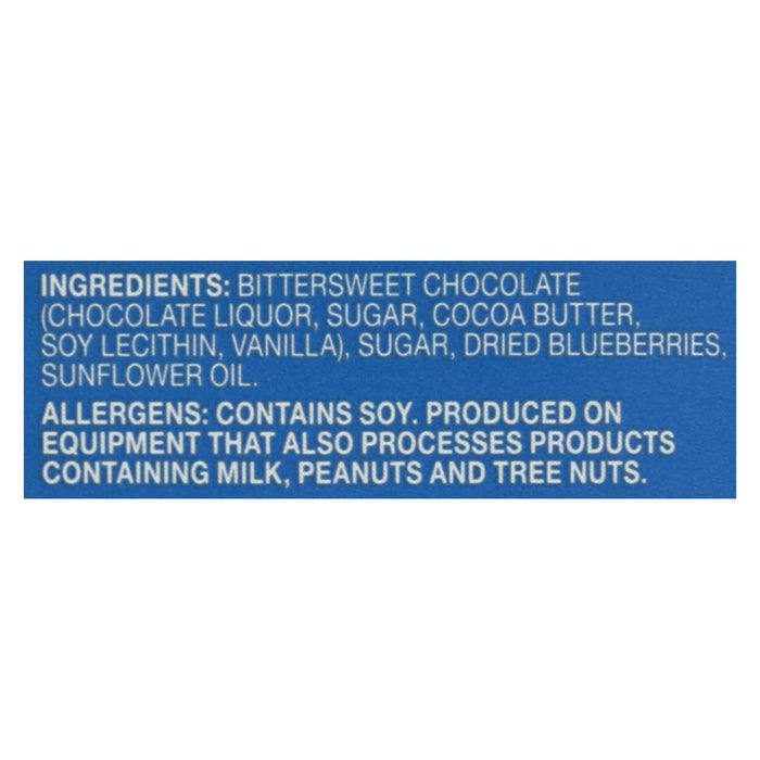 Endangered Species Natural Chocolate Bars (Pack of 12) - Dark Chocolate with 72% Cocoa, Blueberries and 3 Oz Bars.