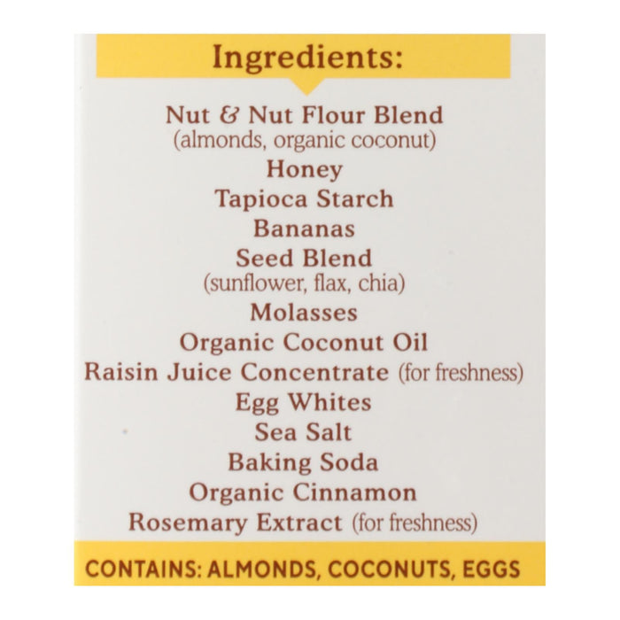 Simple Mills Banana Nut Bread, Soft-Baked, 5.99 Oz. (Pack of 6)