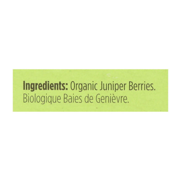 Spicely Organics Organic Juniper Berries (6 Pack, 0.2 Oz. per Pack)