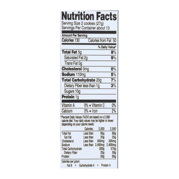 Newman's Own Organics Chocolate Crème-Filled Cookies