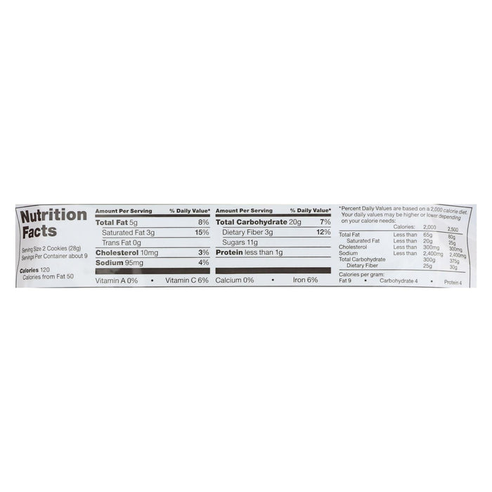 Glutino Chocolate Chip Cookies - 8.6 Oz. - Delicious and Gluten-Free Treat - Case of 12