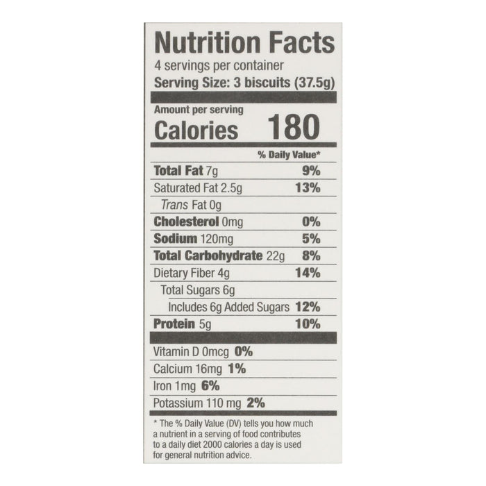 Olyra Cinnamon Tahini Biscuits, 5.3 Oz. Pack of 6