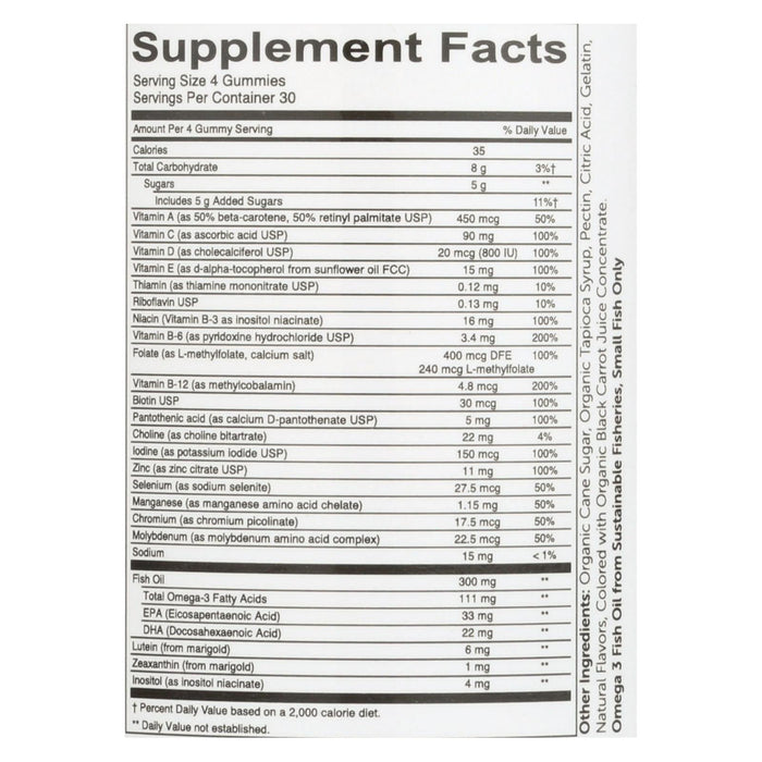 Smartypants Complete Teen Gummy Multivitamins - 120 Count