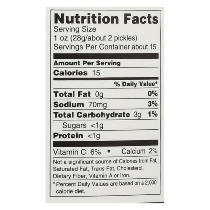 Rick's Picks The People's Pickle - 6-Pack of 24 oz. Jars