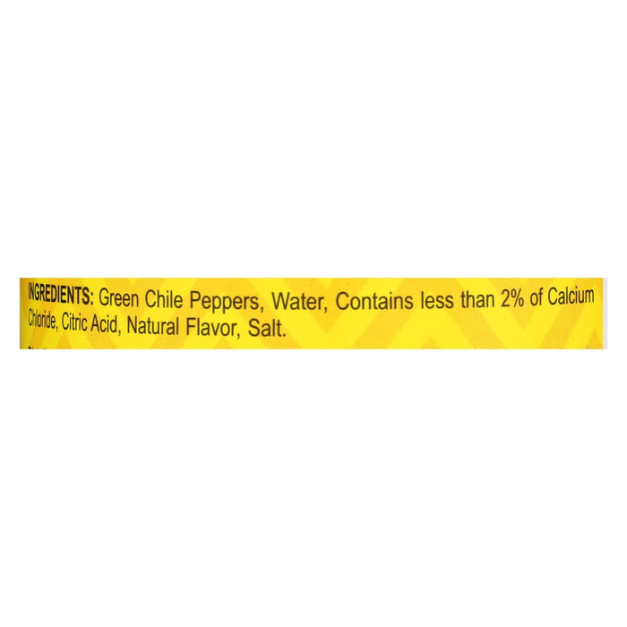 Hatch Diced Hot Green Chilies (Pack of 24 - 4 Oz.) Authentic Southwestern Flavor