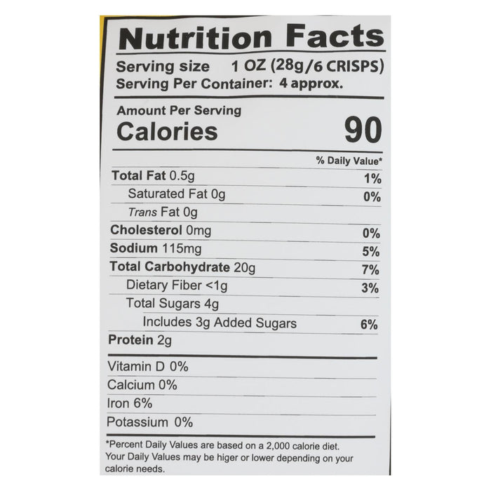 Craize Sweet Toasted Corn Crisps, 4 Oz. (Pack of 6)