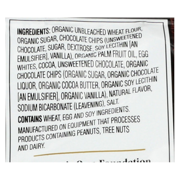 Newman's Own Organics Double Chocolate Chip Cookies - Organic, Pack of 6 - Rich, Decadent Indulgence (7 Oz. Each)