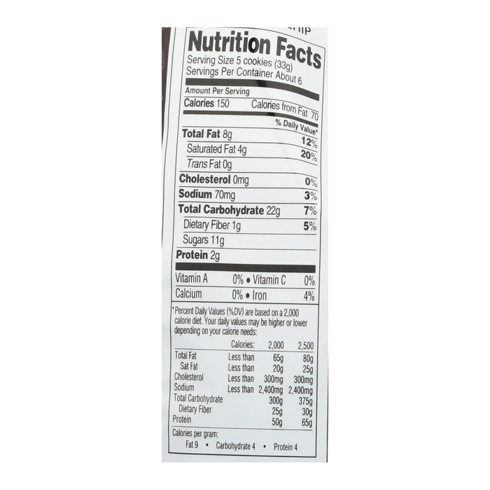 Newman's Own Organics Double Chocolate Chip Cookies - Organic, Pack of 6 - Rich, Decadent Indulgence (7 Oz. Each)