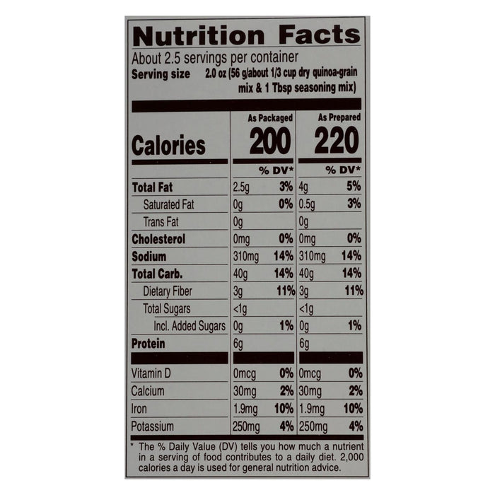 Near East 4.9 Oz. Roasted Red Pepper and Basil Quinoa Blend (Pack of 12)