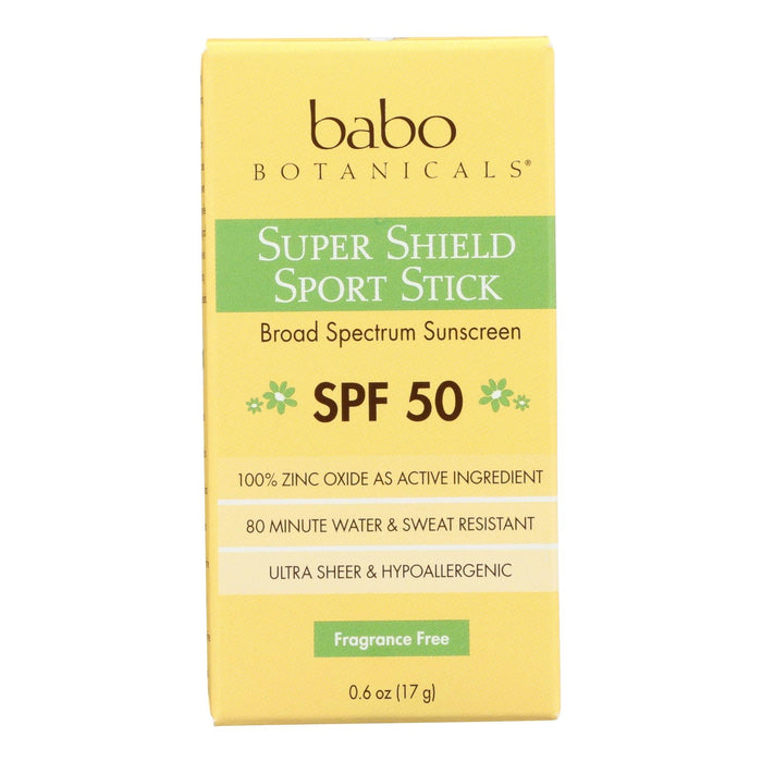 Babo Botanicals Fragrance-Free Sunscreen - .6 Fl Oz