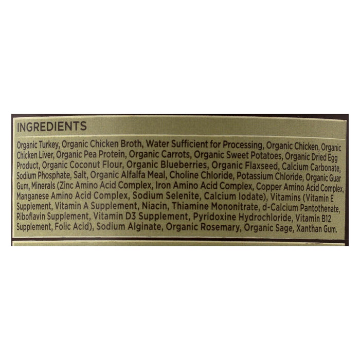 Castor & Pollux Organic Grain-Free Turkey Dinner Dog Food with Fresh Carrots and Sweet Potatoes - 12.7 Oz (Pack of 12)