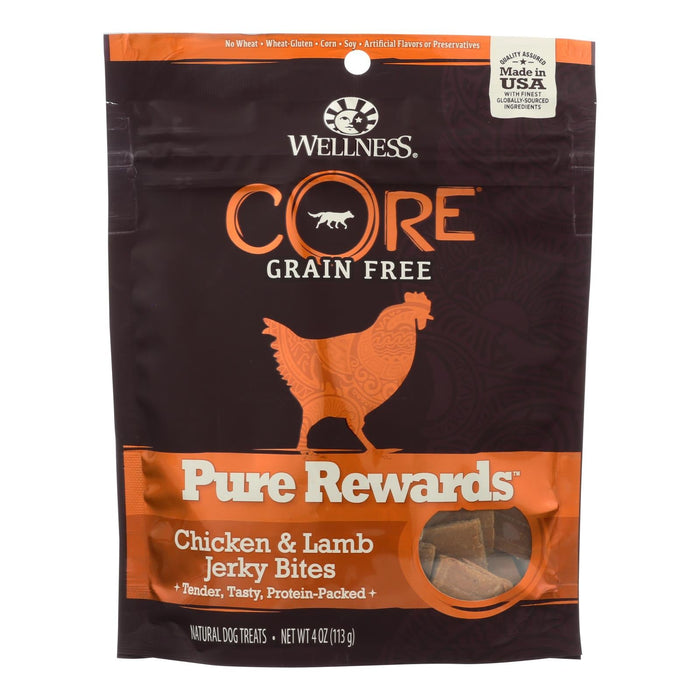 Wellness Pure Rewards Natural Dog Treats- Chicken & Lamb - (Pack of 8 - 4 Oz.)