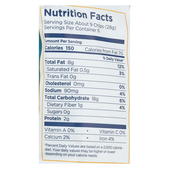 Lundberg Family Farms Sea Salt Rice Chips (12-Pack, 6 Ounce Bags)