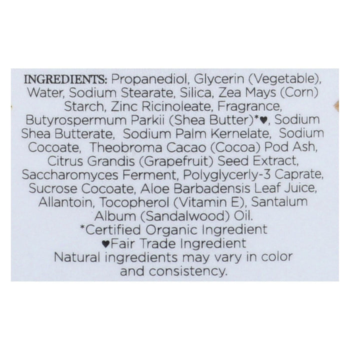 Nubian Heritage Long-Lasting African Black Soap Deodorant (2.25 Oz)
