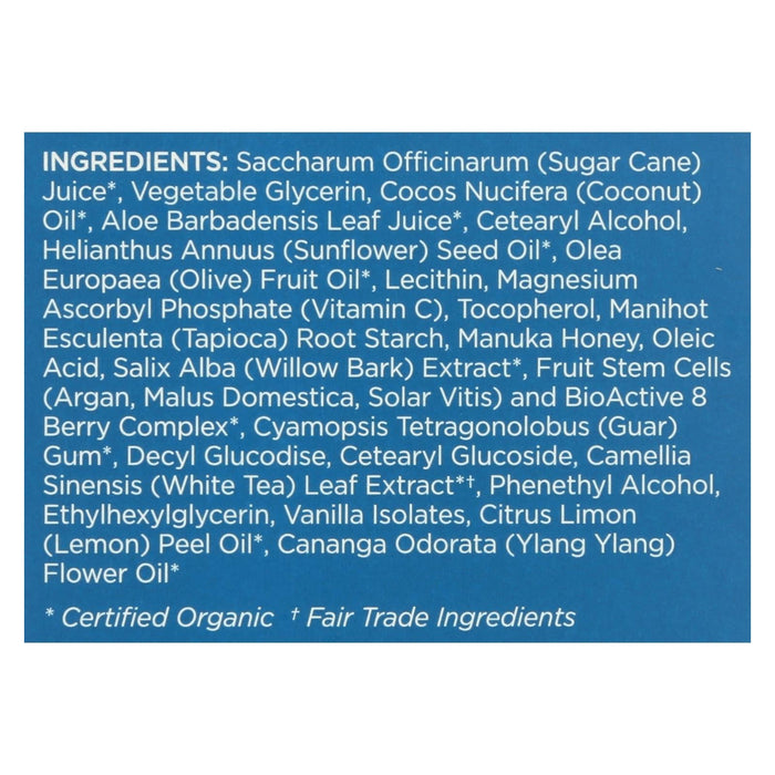 Andalou Naturals Clarifying Facial Scrub with Exfoliating Lemon Sugar, 1.7 Fl Oz