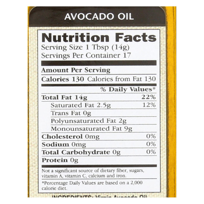 International Collection Virgin Avocado Oil - 8.45 Fl. Oz., Case of 6