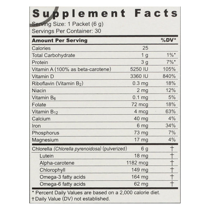 Sun Chlorella - 180 Gram Advanced Superfood Supplement 0.9 Temperature