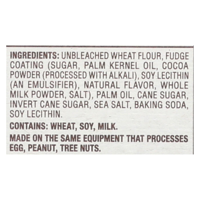 Back To Nature Fudge Striped Decadent Shortbread Cookies (Pack of 6 - 8.5 Oz)