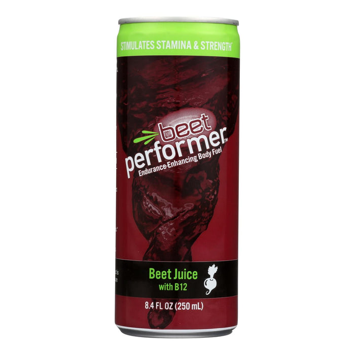 Beet Performer Beet Juice 12-Pack: B12 Boost with 8.4 Fl Oz. per Bottle