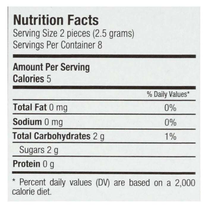 Glee Gum Chewing Gum - 192 Spearmint Pieces (12 Packs of 16)