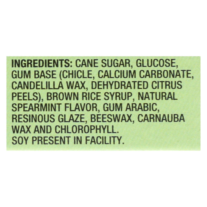 Glee Gum Chewing Gum - 192 Spearmint Pieces (12 Packs of 16)