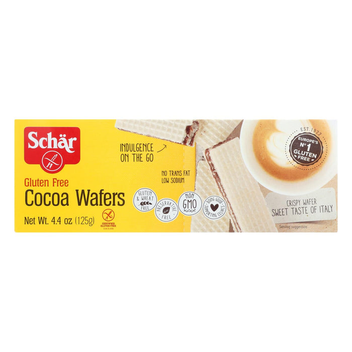 Schar Cocoa Wafers, Gluten-Free, 12 Wafers (4.4 Oz.)
