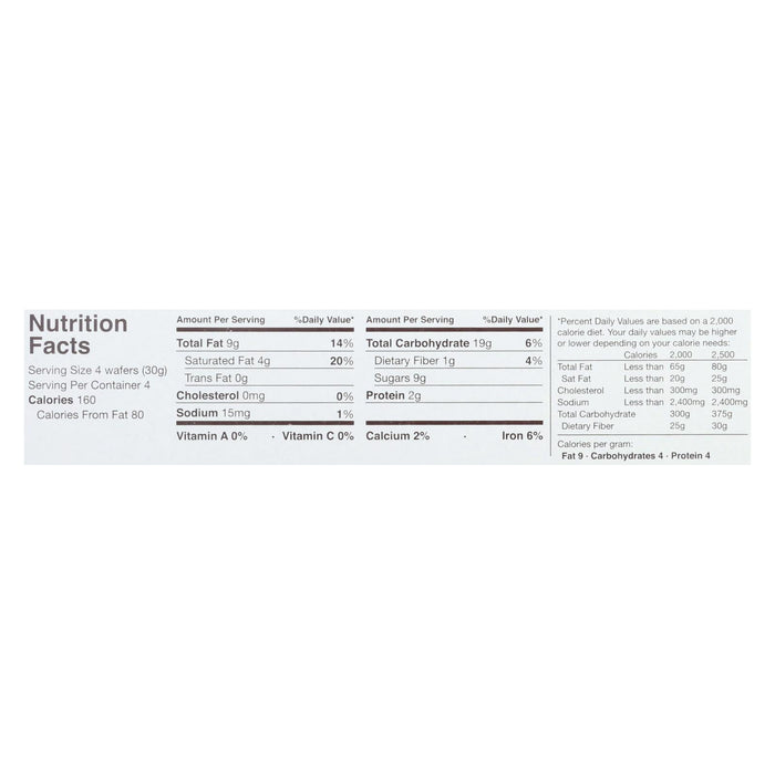 Schar Cocoa Wafers, Gluten-Free, 12 Wafers (4.4 Oz.)