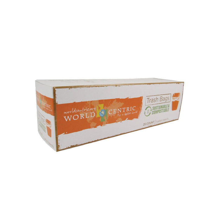 World Centric Compostable Waste Bags 3 Gallon (Pack of 12)