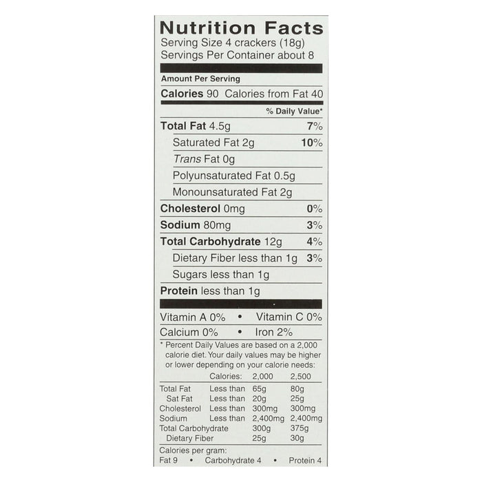 Breton Dare Original Flax Crackers (Pack of 6 - 4.76 Oz.)