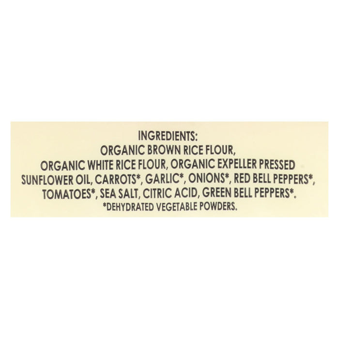 Edward and Sons Organic Vegetable Rice Snaps, 3.5 Oz., Pack of 12
