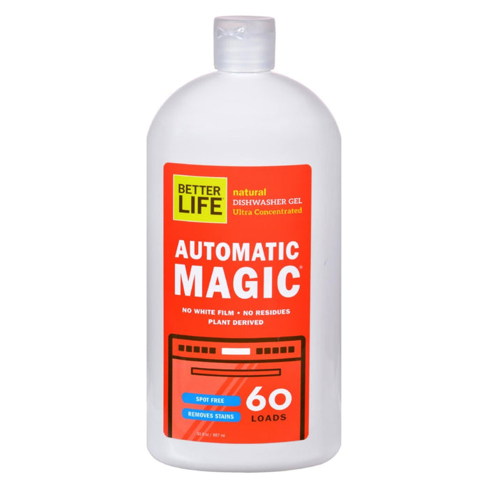 Better Life Automatic Dishwasher Magic Gel 30 Fl Oz