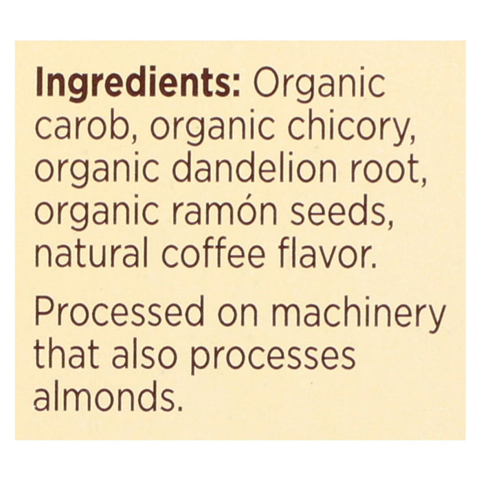 Teeccino Organic Dandelion Dark Roast Herbal Coffee 10 Bag - (Pack of 6)