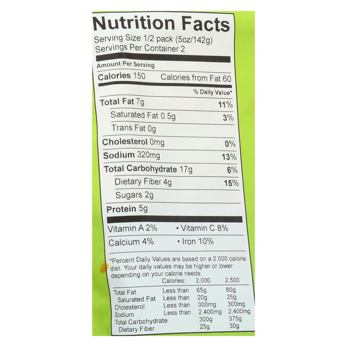 Maya Kaimal Organic Everyday Dal: Green Garbanzo Corn Coriander, 10 Oz. (Pack of 6)